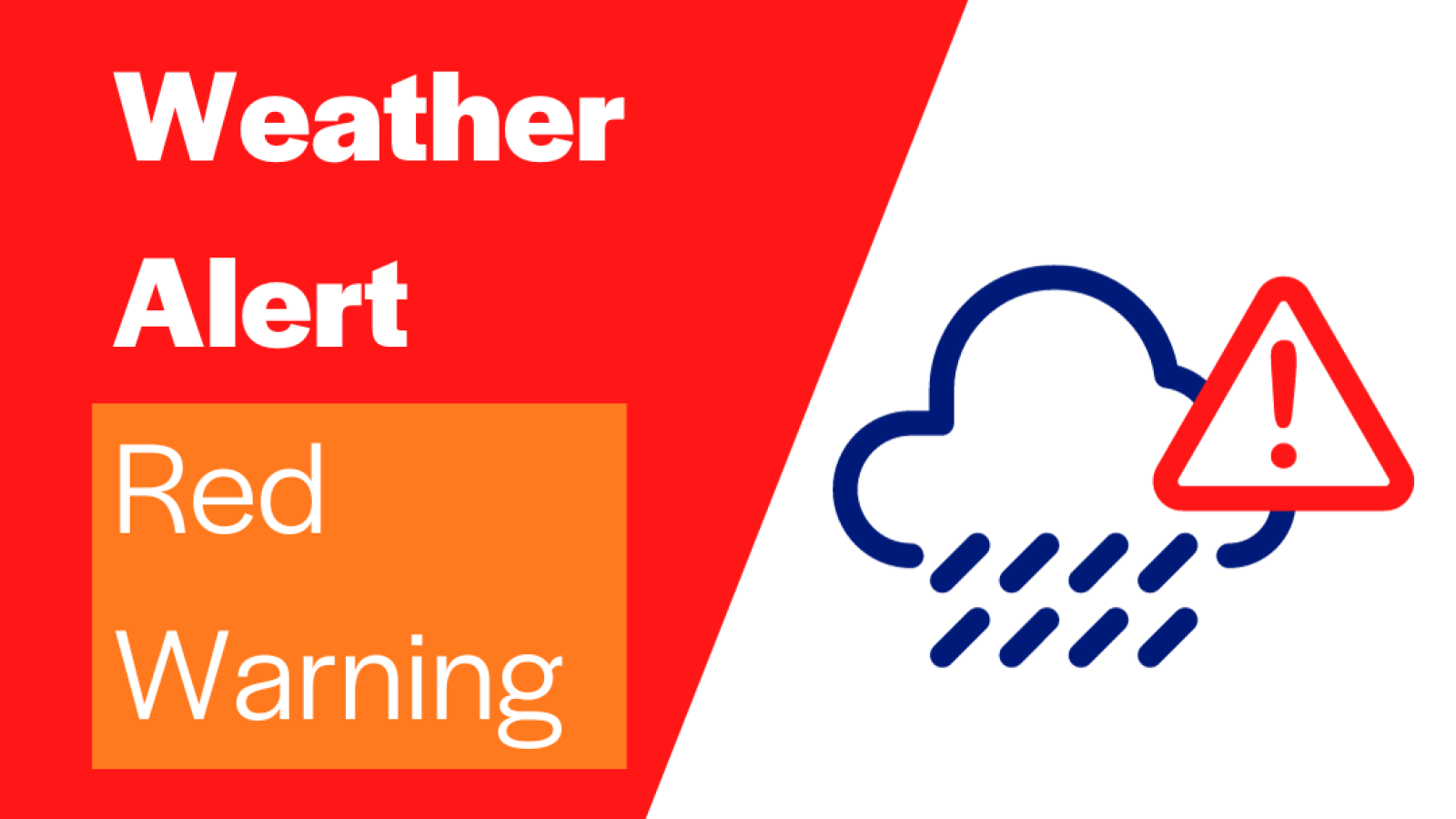 Red Weather Warning