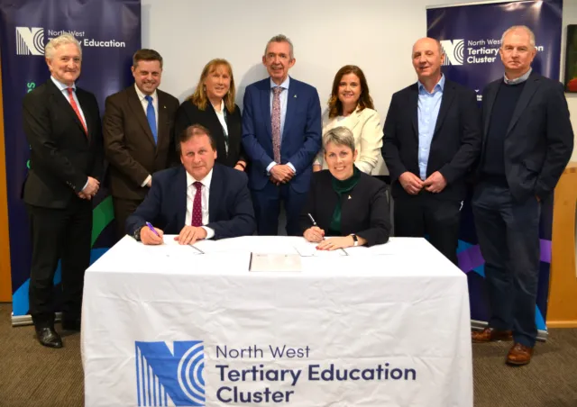 Atlantic Technological University (ATU) and North West Regional College (NWRC) has sign a landmark Memorandum of Understanding (MoU).