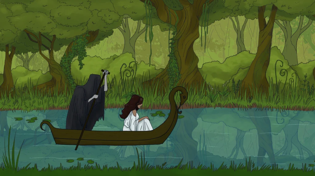 Opening shot of Eurydice, 2025