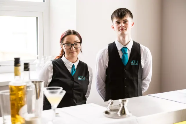 2 hospitality students