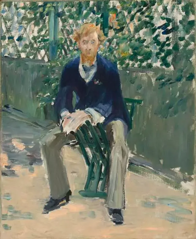 A painting of George Moore