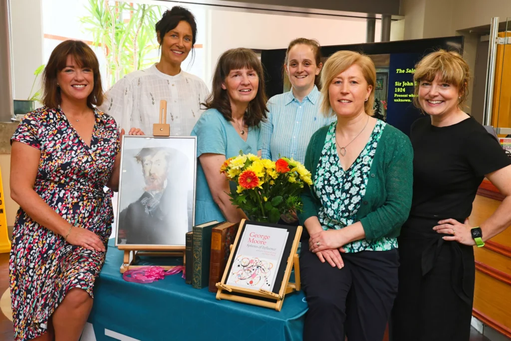L to R: ATU staff Dr Fiona White, ATU conference organiser, Dr Deirdre Garvey, Head of Dept Environmental Humanities and Social Sciences, Jessica Lysaght, Dr Yvonne McDermott, Dr Margaret O’Riordan and Clodagh Geraghty.