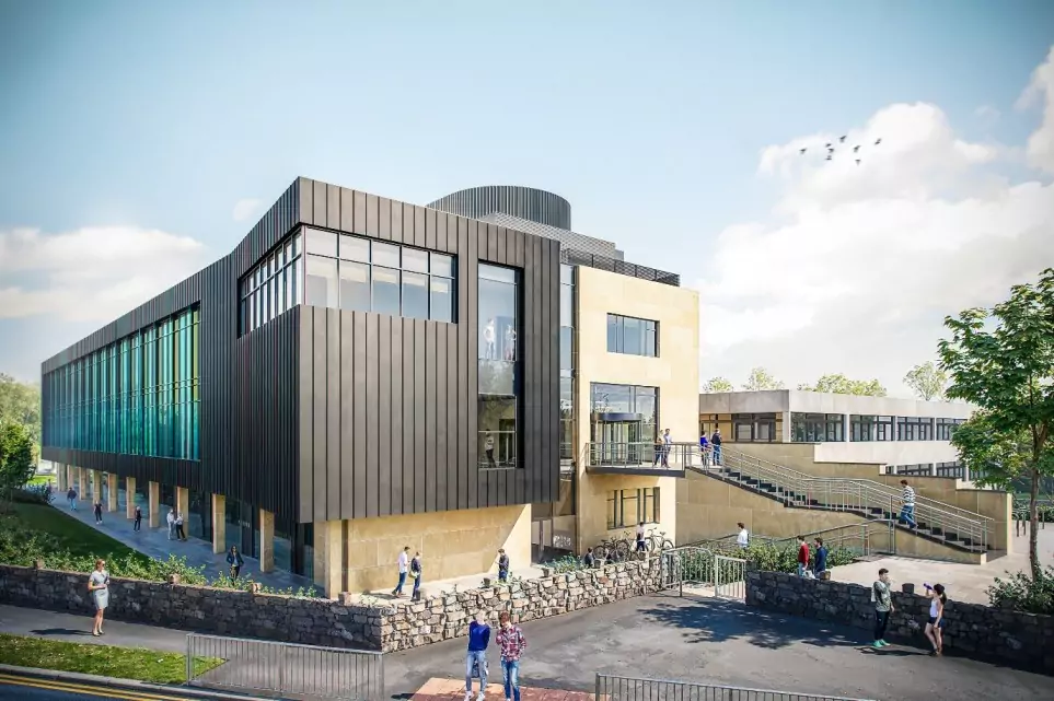 Project drawing of ATU Galway campus