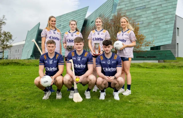 ATU Kirby sponsorship athletes on Galway campus