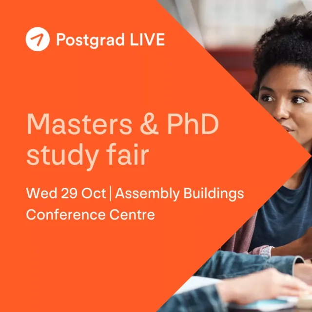 Postgrad Live Event, Belfast. Masters and Postgraduate Fair