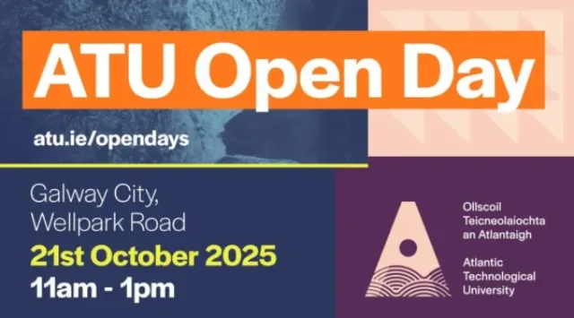 ATU Wellpark Open Day poster