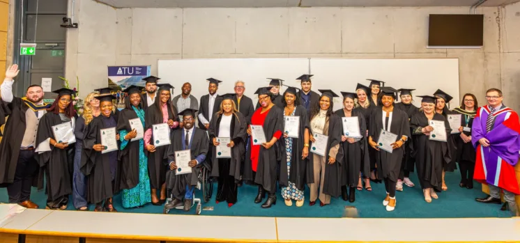 Ceremony Certificate in Community Practice Letterkenny students