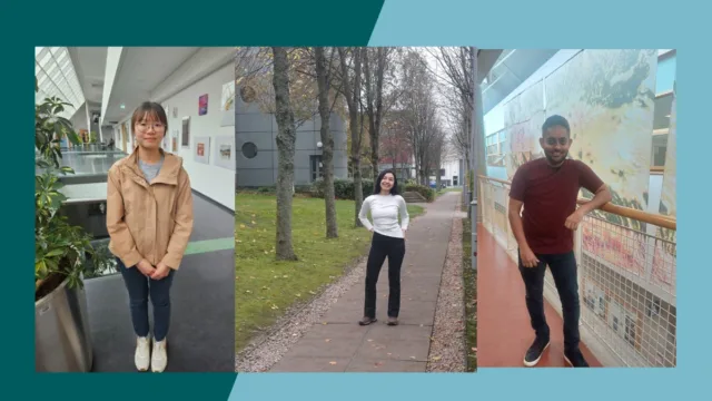 Nicole Lee Chen Xi from Malaysia, who is pursuing an MSc in Food and Nutritional Product Development at ATU’s Sligo Campus; Kushan Mindika Wijesinghe from Sri Lanka, enrolled in the MSc in Computing in Cybersecurity; and Fernanda Paulina Cadena Melo from Ecuador, studying for an MSc in Computing in Cyberpsychology