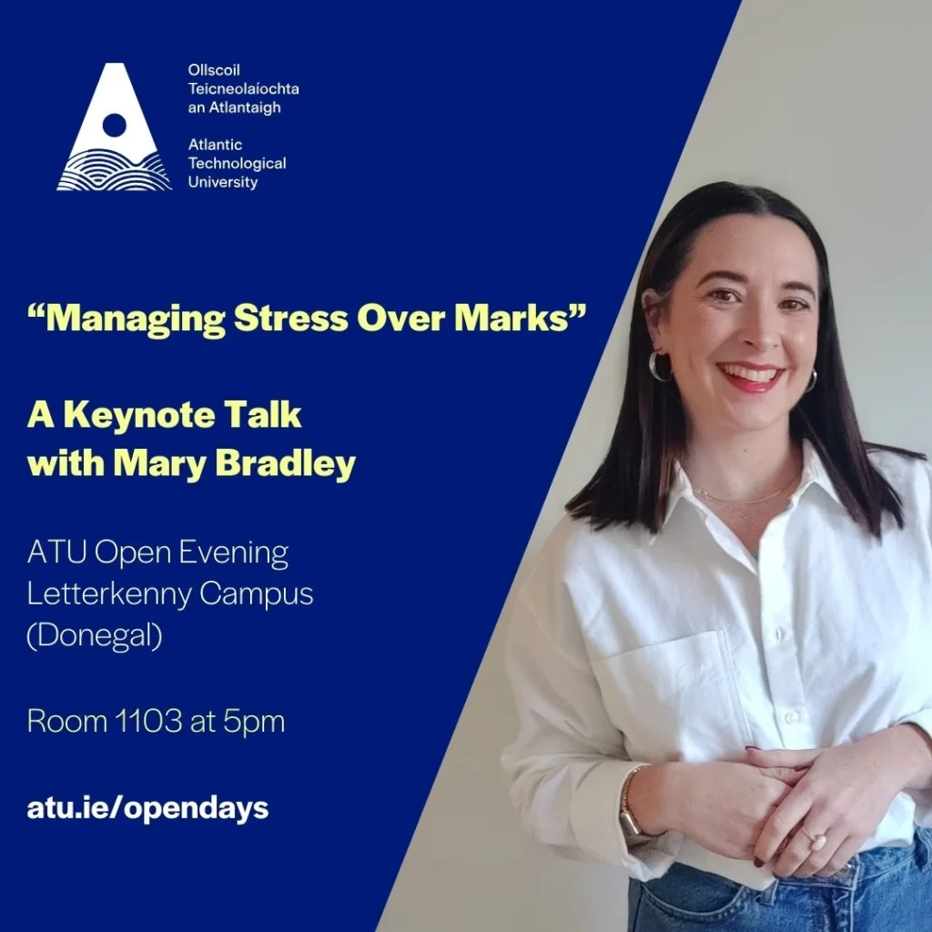 Mary Bradley open evening talk promotional poster. 