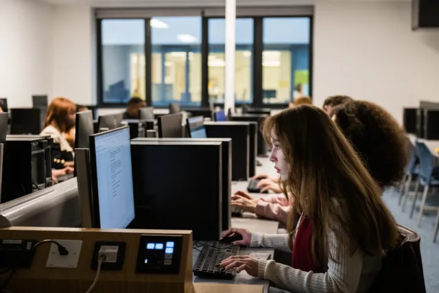 Generic Photo ATU students computer lab