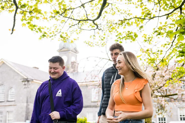 Students at the ATU campus at Mayo.