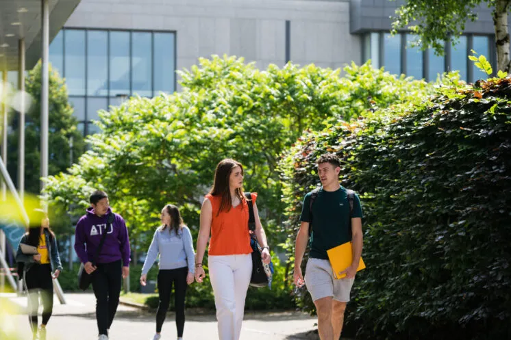 Students at the ATU campus at Sligo