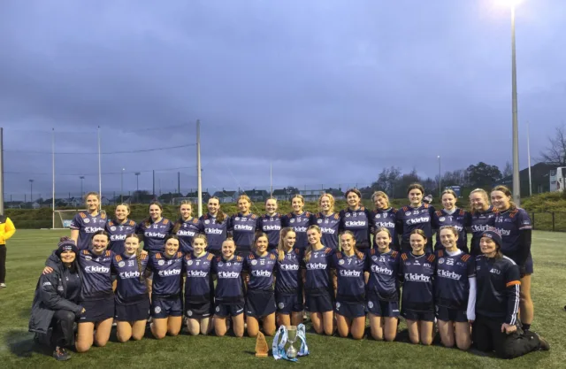 ATU Galway winning All Ireland camogie team