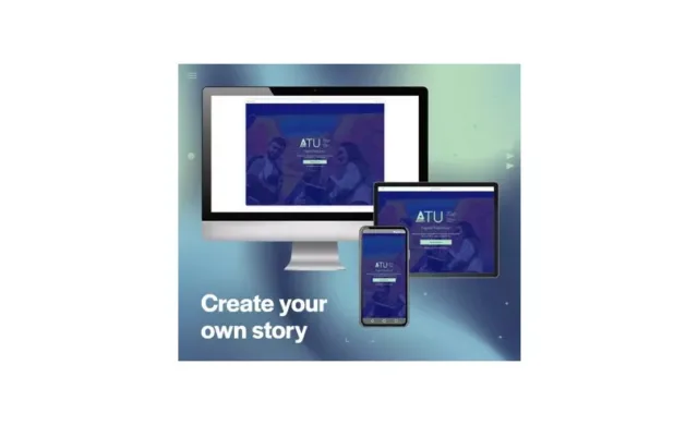 Image of My ATU Prospectus shown on different devices