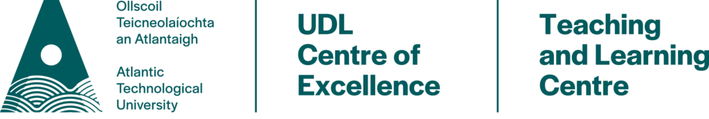 Teaching and Learning and UDL Centre of Excellence Logos