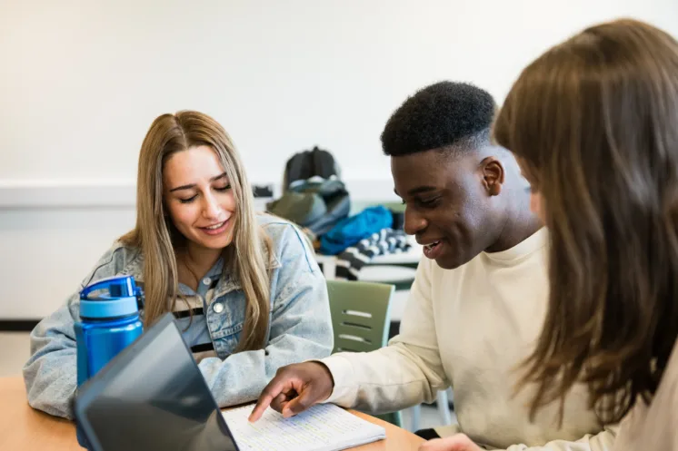 Generic photo ATU students revising