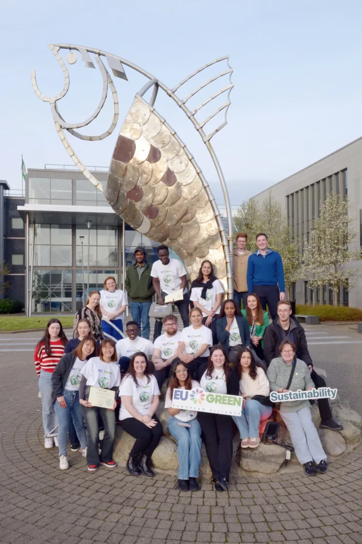 EU GREEN 2026 Innovation Day participants on the Sligo campus
