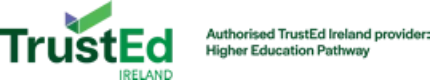 TrustEd Ireland Logo | Authorised Trusted Ireland provider. Higher Educatino Pathway