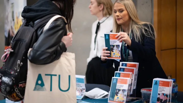 Visitors at Open evening ATU Letterkenny campus