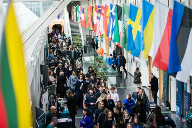 Students attending Open Day on ATU Sligo Campus