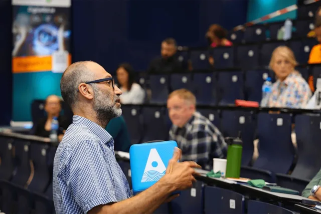 Digital Ed Conference speaker addressing audience