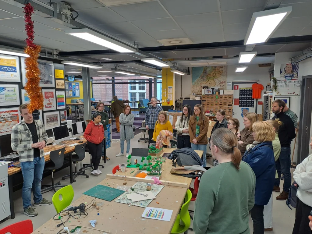 Visit to a local school as part of the BIP 