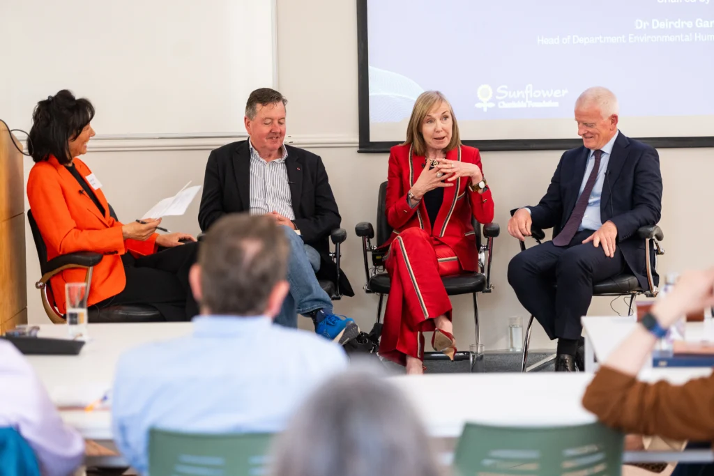 Deirdre Garvey, Mark Mellet, Mary Corcoran and Tony Canavan.