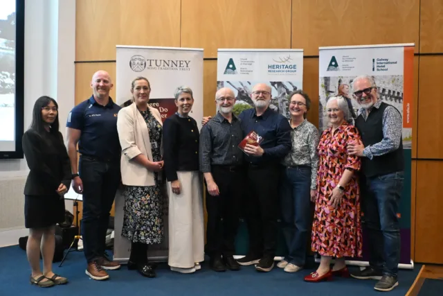 Book launch new edition Tunneys and staff