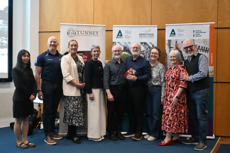 Book launch new edition Tunneys and staff