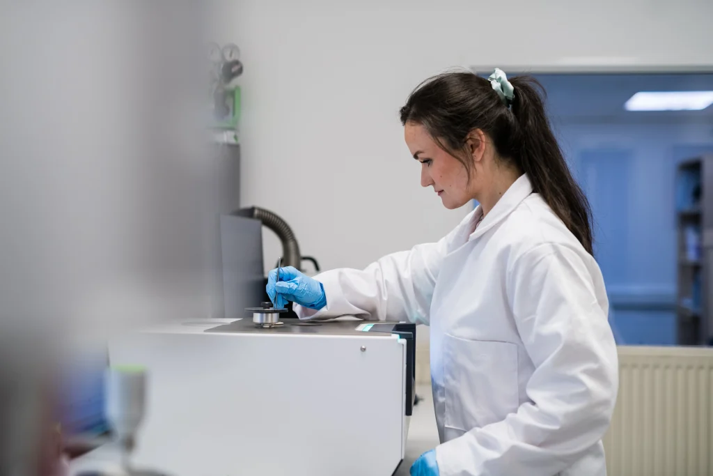 PEM Lab with Eimear testing equipment