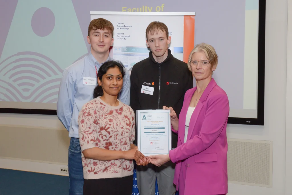 Postgrad Winner Joyce Mathew