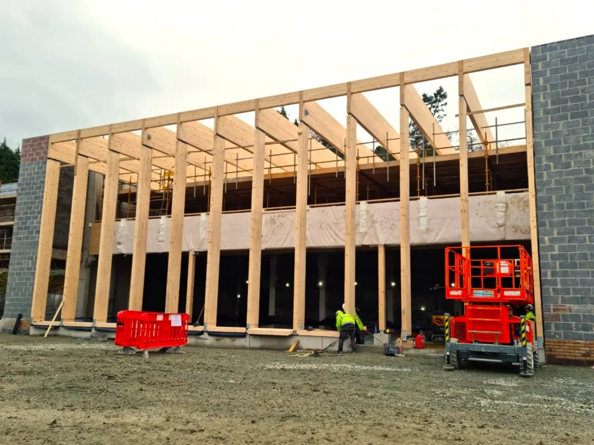 Mass timber building