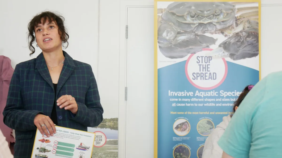 Chantel Carr, Biosecurity and Invasive Species Officer