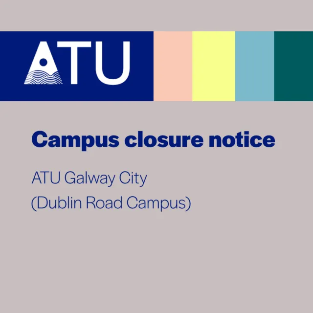 Campus closure notice