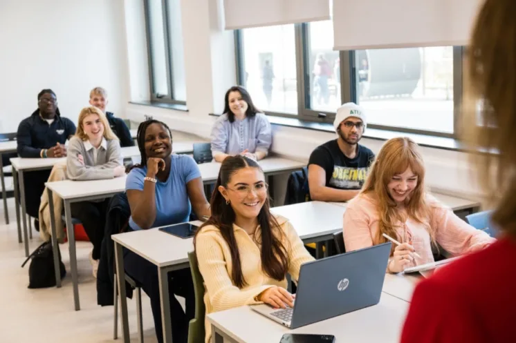 ATU students in a lecture hall