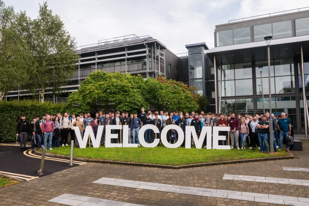 Level 6, 7 and 8 Civil Engineering apprentices at the ATU Sligo induction.