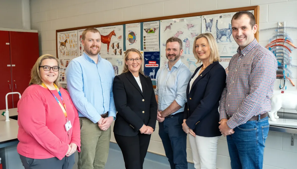 Staff members hired as part of veterinary science.