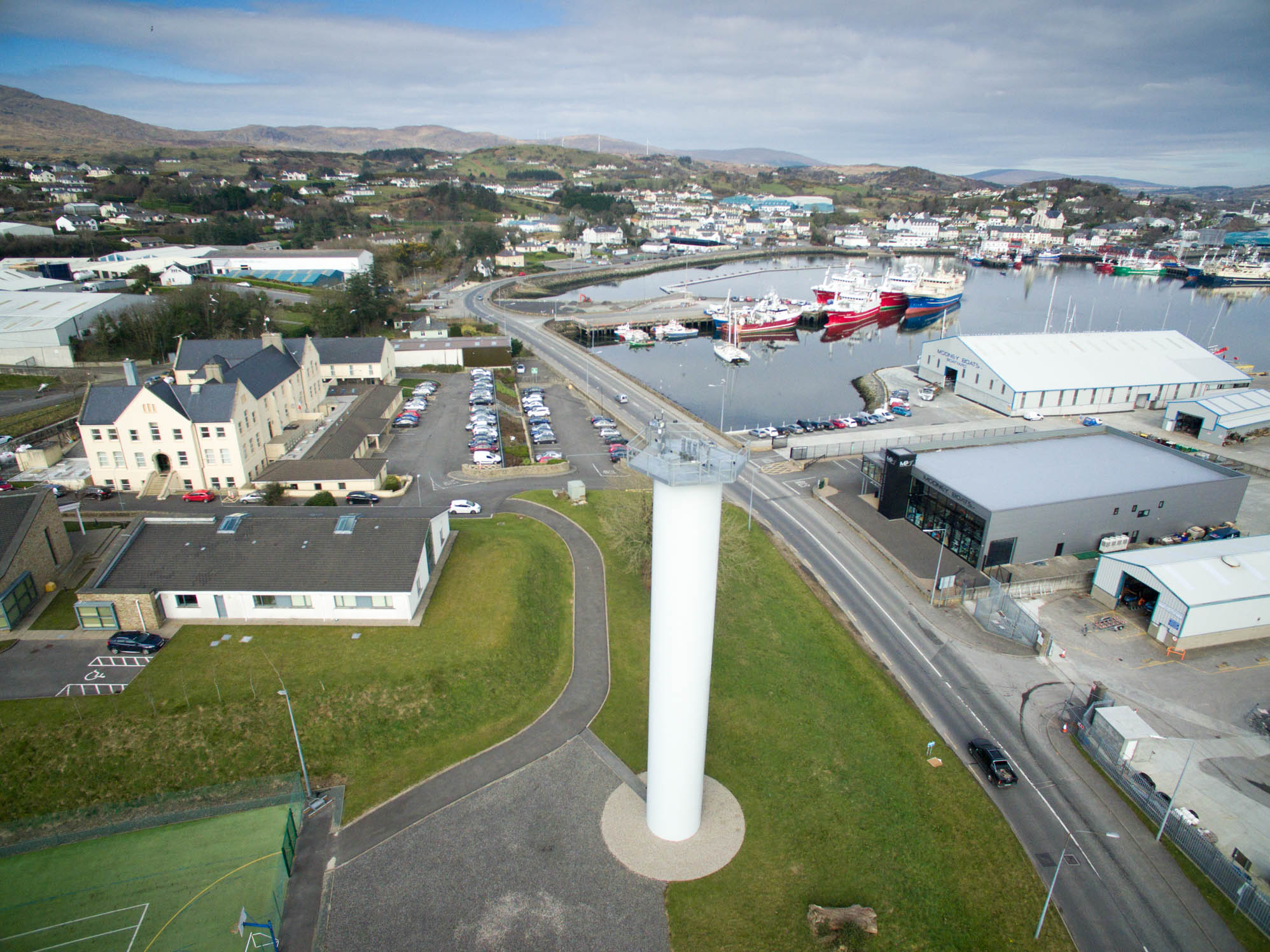 Aerial view of Killybegs
