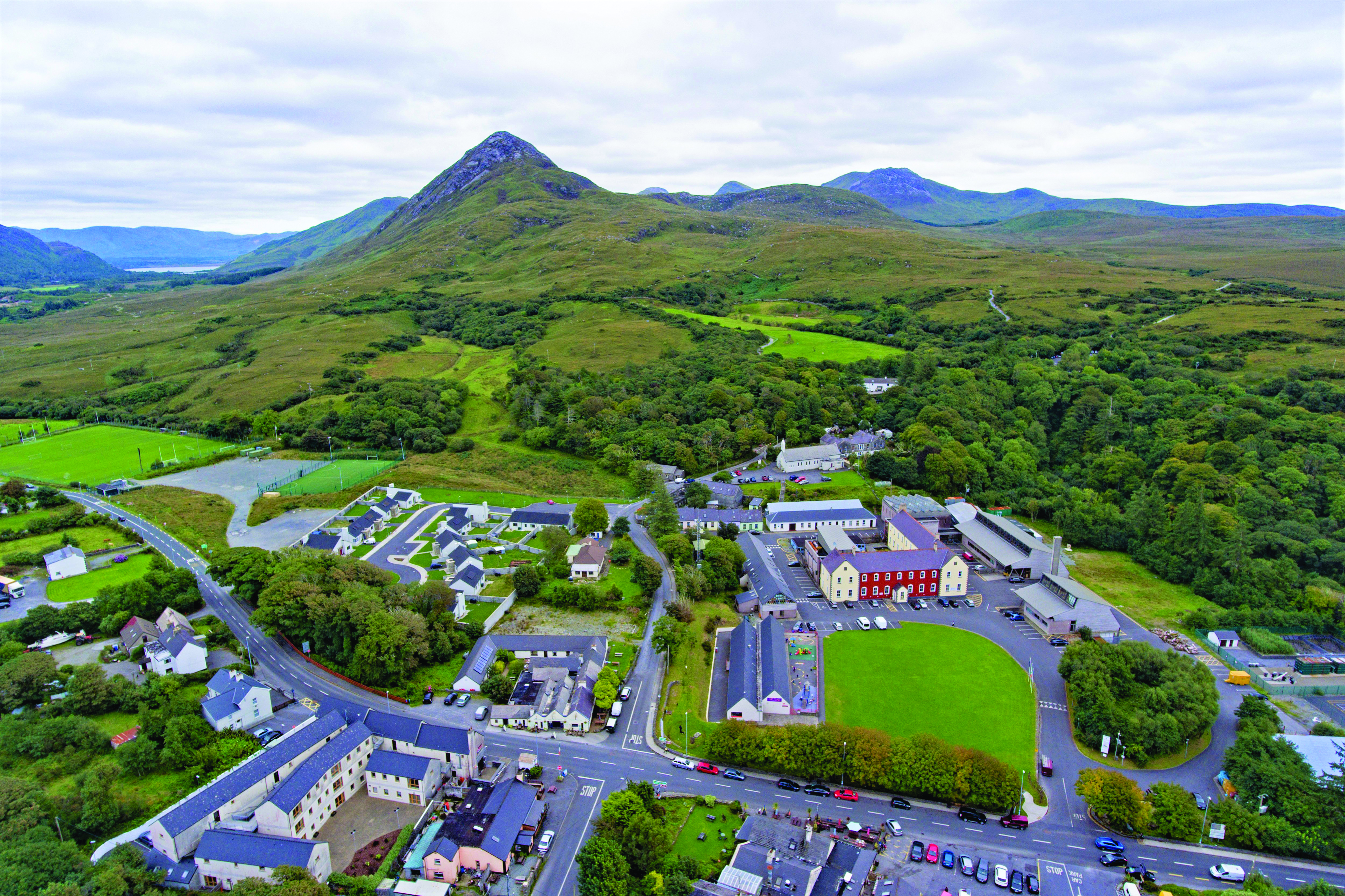 Aerial of Connemara campus