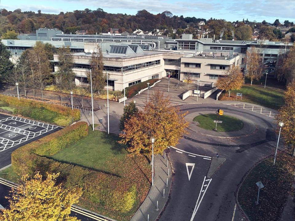 Aerial view of Letterkenny campus