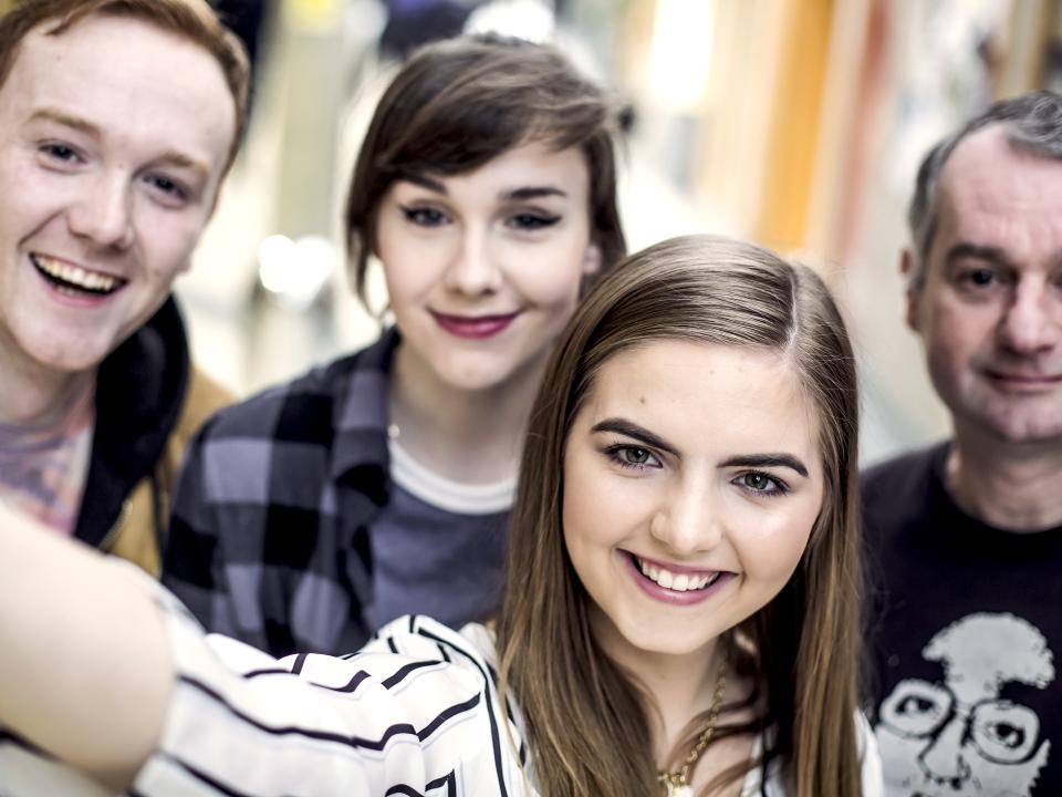 Students on Letterkenny campus
