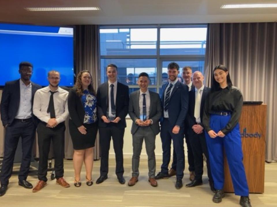Atlantic TU students take second place in national investment competition
