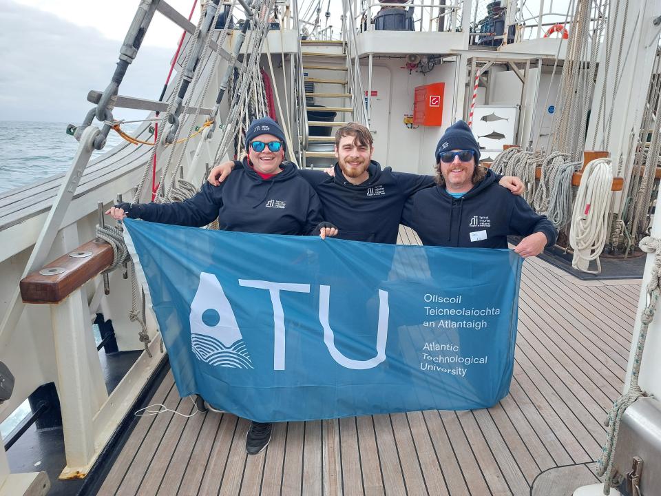 ATU Students Set Sail from UK to Ireland to Highlight Spinal Injury