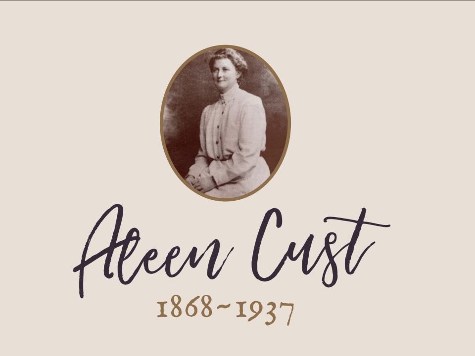 Photo of Aleen Cust Ireland's first veterinary surgeon