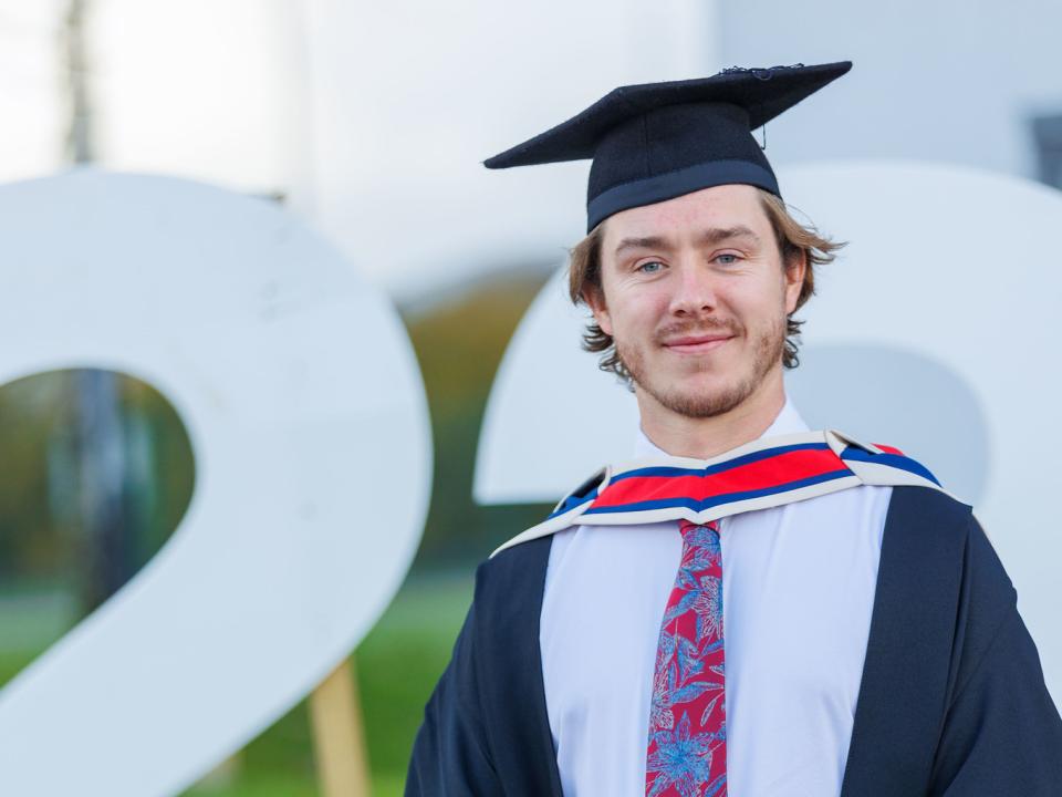 Ruairi McConville, graduate of the online part-time MSc in Computing (Data Science)
