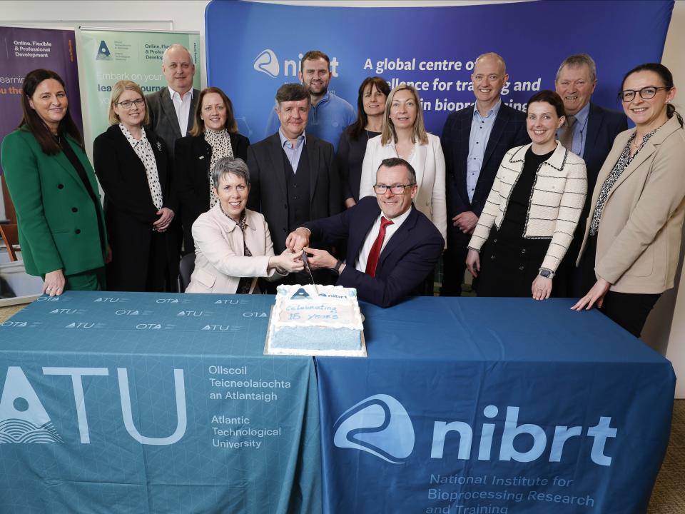 ATU and NIBRT mark 15 years of innovation and growth in Biopharma Education 