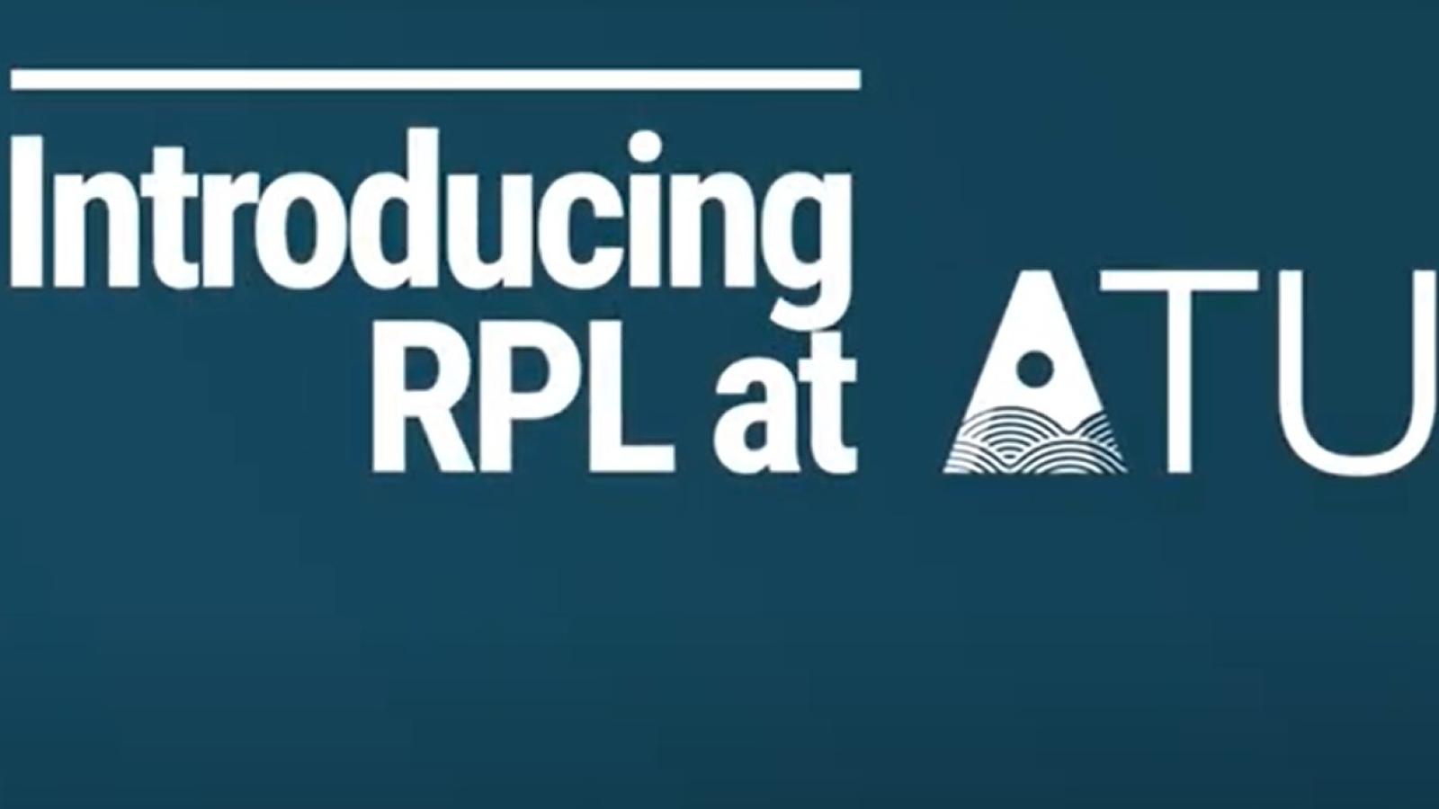 introducing rpl at ATU