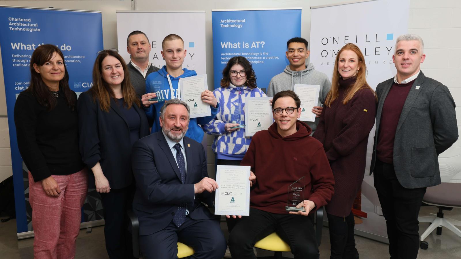 ATU architectural technology students scoop overall award at ICAT 2024